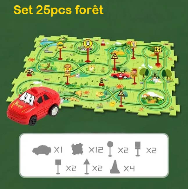 puzzle voiture électrique