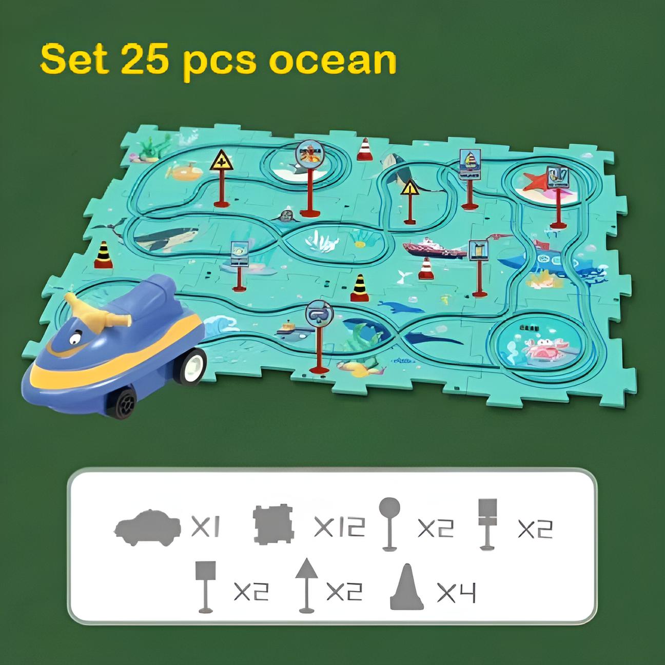 puzzle voiture électrique