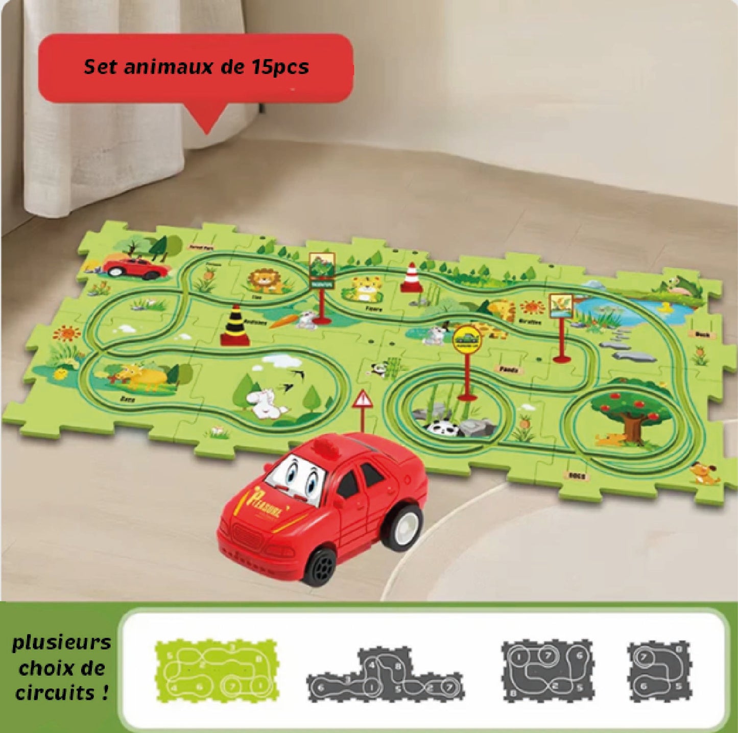 puzzle voiture électrique