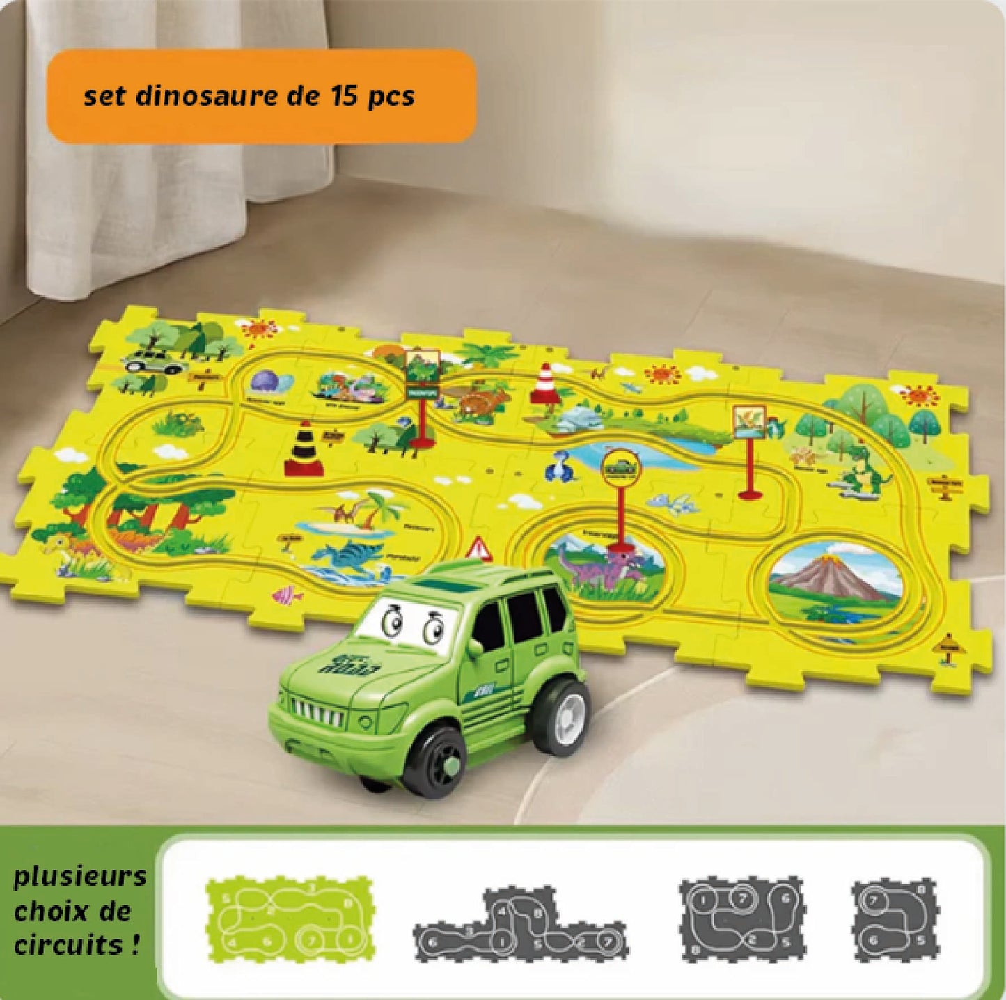 puzzle voiture électrique