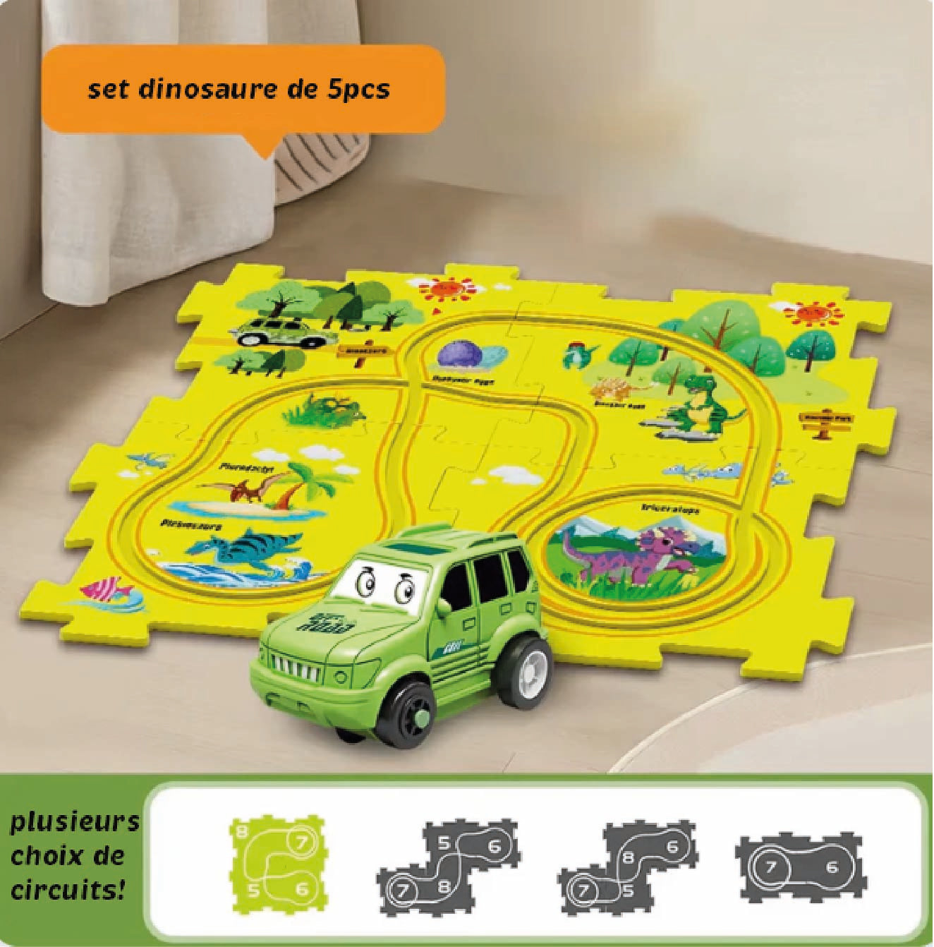 puzzle voiture électrique