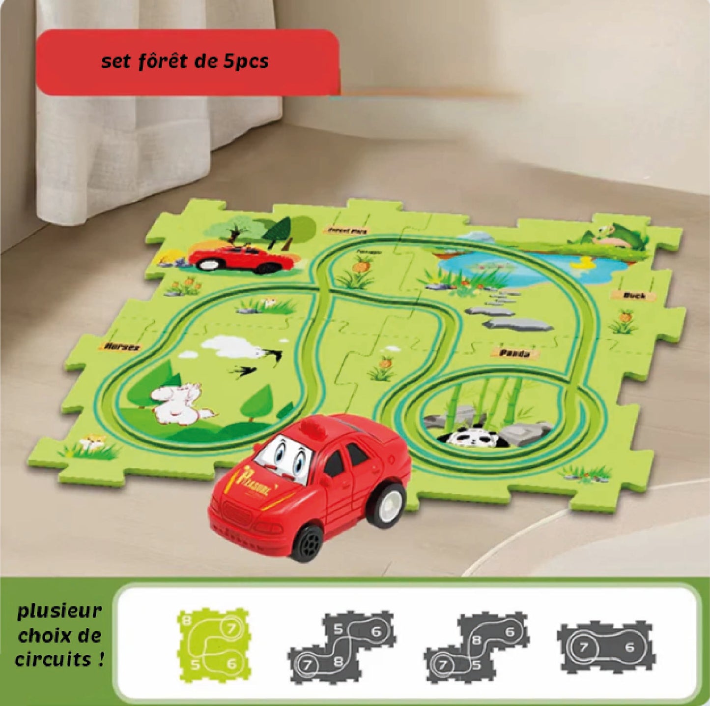 puzzle voiture électrique