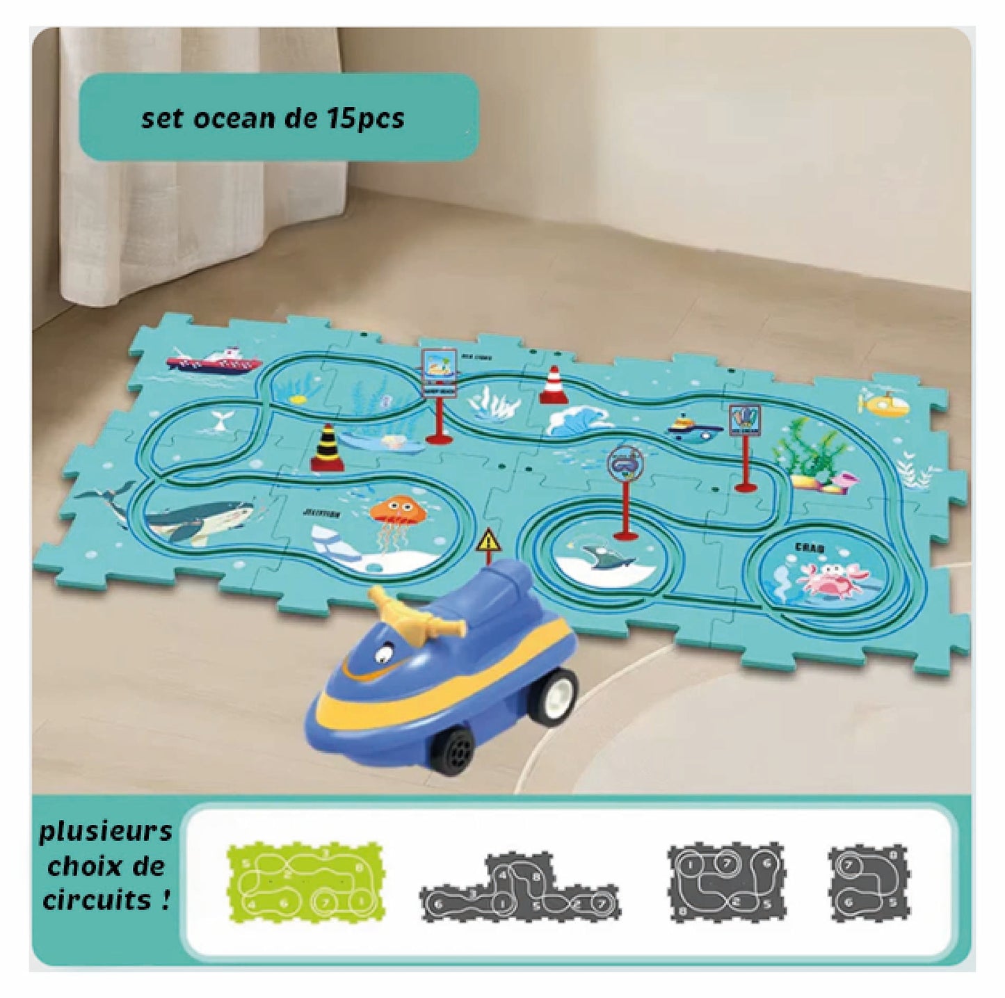 puzzle voiture électrique