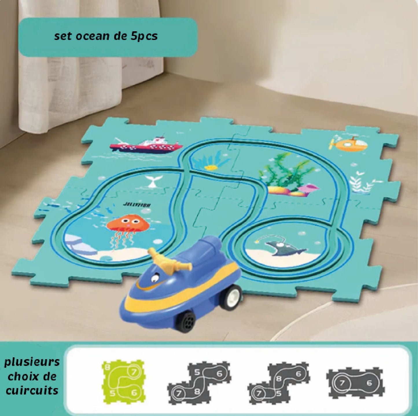 puzzle voiture électrique